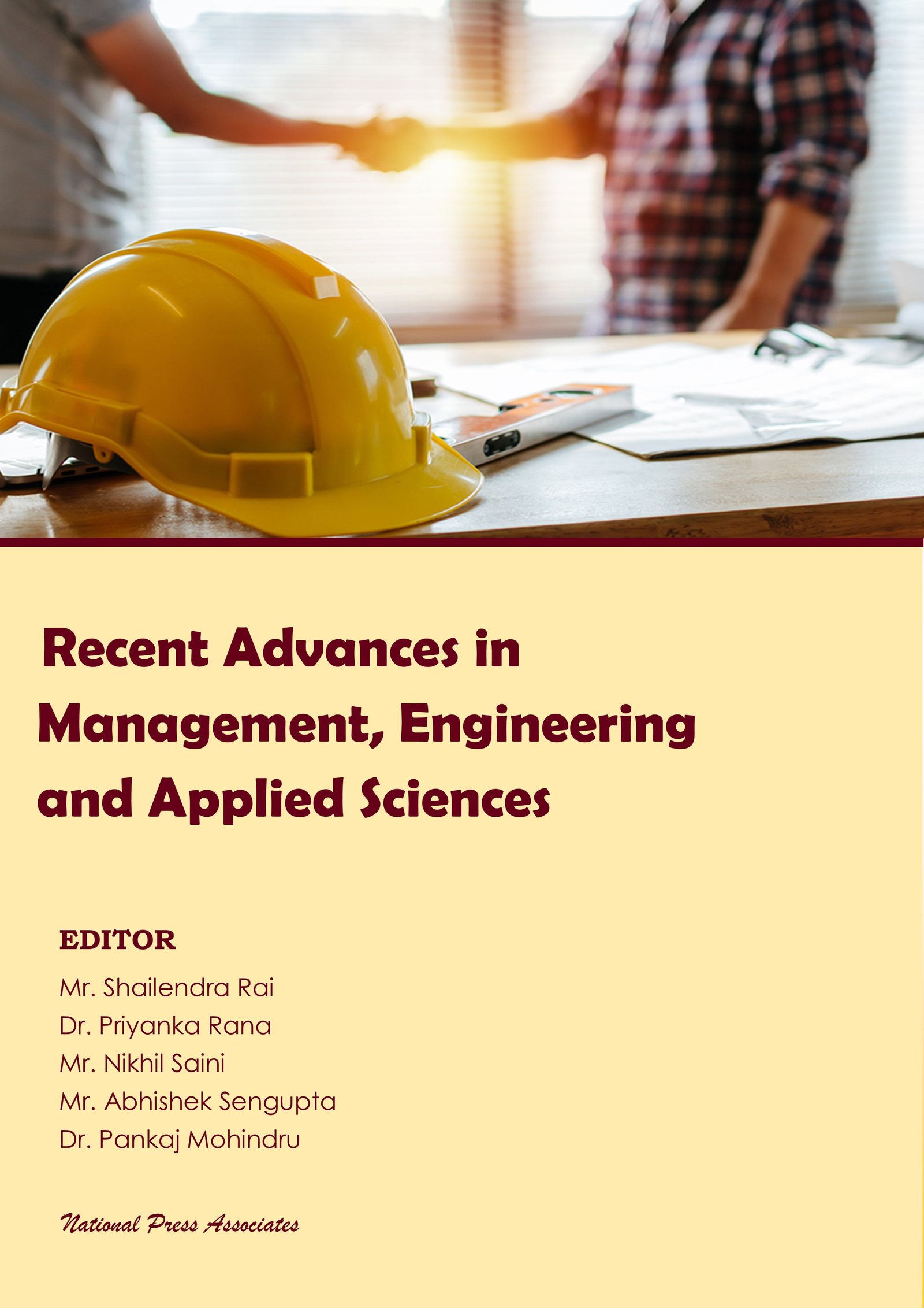 Recent Advances in  Management, Engineering  and Applied Sciences